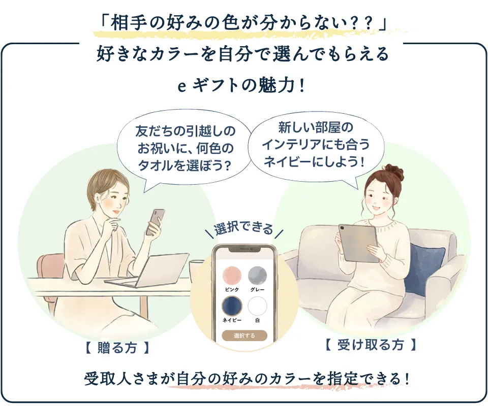 好みのカラーがわからない